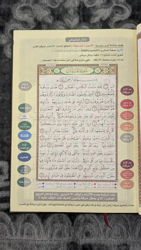 مصجف التجويد مدخلك الصحيح الى علم التجويد