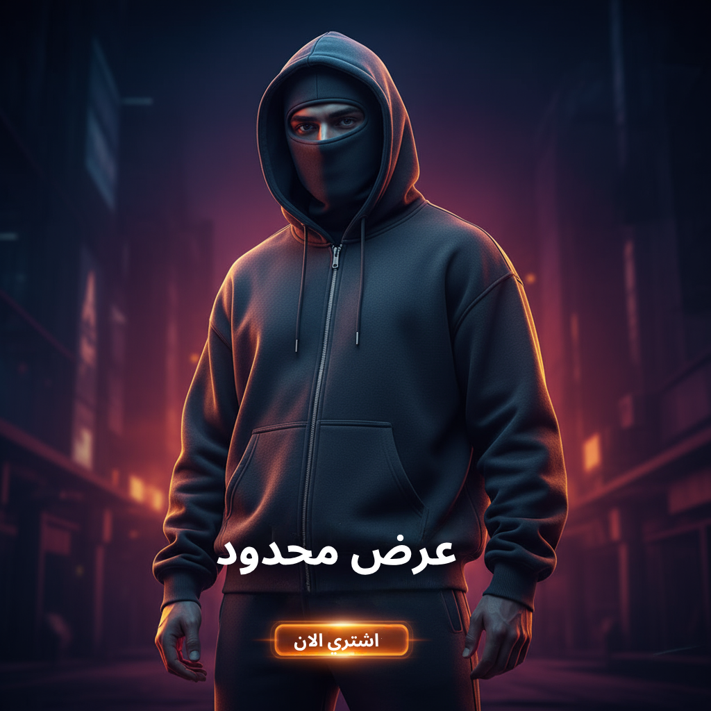 Ninja Cagoule Hoodie هودي نينجا كاغول للكبار